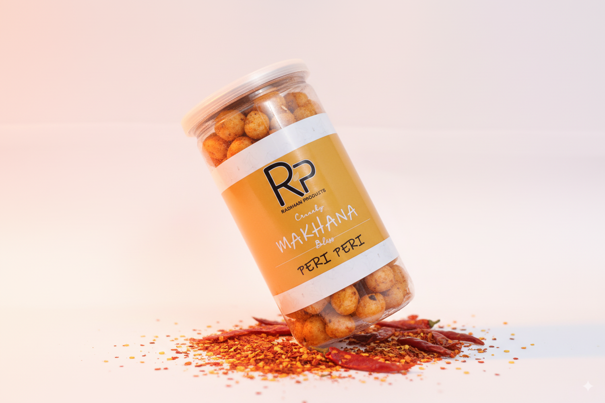 ⚡ Energy that flows, spice that glows ⚡ Peri Peri - the perfect companion for your mindful snacking moments 🧘‍♀️ #FlowingEnergy #MindfulSpice #GlowingWellness